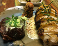 Picanha com batatas hasselback - Calazans