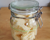 Cocada com leite condensado