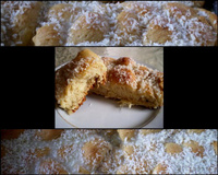 Rosca com creme de leite