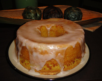 Bolo de laranja com casca fácil