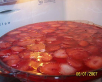 Sobremesa de morango