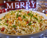 Só faço arroz com lentilha desse jeito desde que aprendi com uma chef: o prato fica soltinho e no ponto