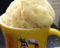 Bolo de caneca simples