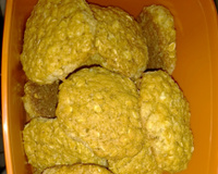 Biscoito de aveia e mel