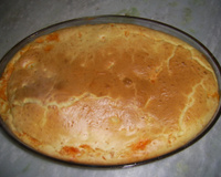 Pastelão de frango com palmito