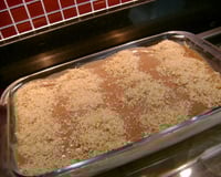 Pavê de biscoito de champagne (nozes com brigadeiro)