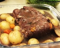 Lombo na panela de pressão com vinho