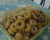 Rosquinha frita super fácil para o café