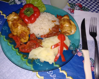 Filé de frango recheado