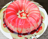 Gelatina recheada simples