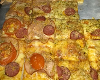 Massa de pizza caseira muito facil