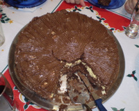 Bolo trufado de maracujá da Therezinha