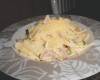 Talharim ao molho branco