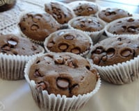 Muffins de chocolate
