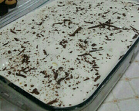 Sorvete cassata de biscoito champagne