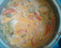 Moqueca de filés de merluza (Lúcio Cezar)