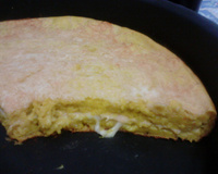 Torta de abóbora cabotiã (abóbora japonesa) salgada de liquidificador