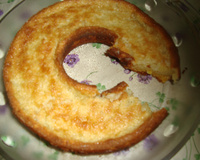 Bolo cremoso de fubá