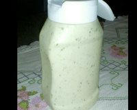 Molho verde para sanduíches