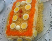 Torta fria de pão de forma