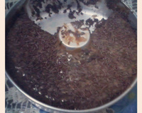 Bolo de chocolate com creme de café com chocolate