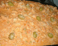 Macarronada de frango com creme de leite