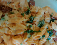 Macarrão de panela de pressão bem simples