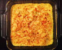 Frango com creme de milho