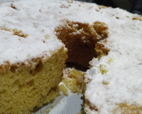 Bolo de laranja inteira