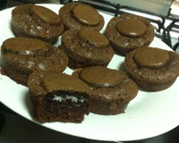 Brownie com Oreo