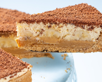 A torta banoffee mais fácil que você já viu no TudoGostoso: receita simples com massa feita com maisena