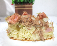 Torta salgada fofinha