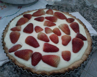 Torta de morango fácil