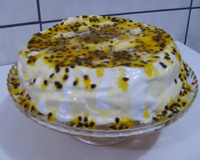 Bolo de maracujá