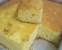 Bolo de fubá de liquidificador super fofo