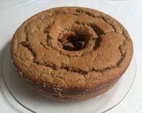 Bolo de banana com aveia simples