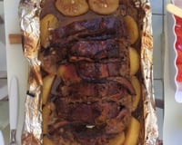 Contra filé com molho de cerveja ao forno