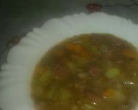 Sopa de lentilha