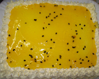 Bolo Mousse de Maracujá