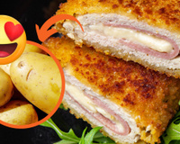 Batata Cordon Bleu supercrocante: como nunca pensei em fazer assim antes? As crianças pedem todo dia (e o maridão também!)