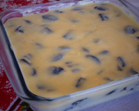 Pavê de chocolate branco com Negresco