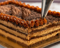 Não é pavê, mas é pacumê: chocotorta argentina é a receita que vai deixar todo mundo querendo mais!