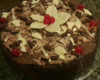 Torta de chocolate gelada