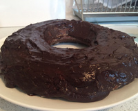 Bolo de chocolate com coco de liquidificador