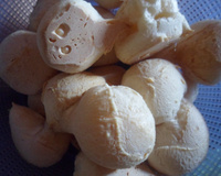 Pão de queijo na batedeira