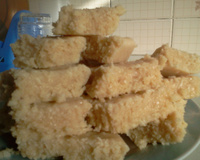 Cocada de leite condensado