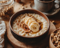 Esse mingau de aveia cremoso virou meu café da manhã favorito