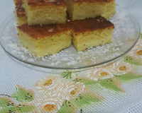 Bolo de fubá cremoso