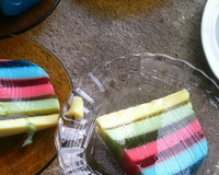 Gelatina Colorida em camadas