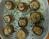 Medalhão de frango ao molho de milho